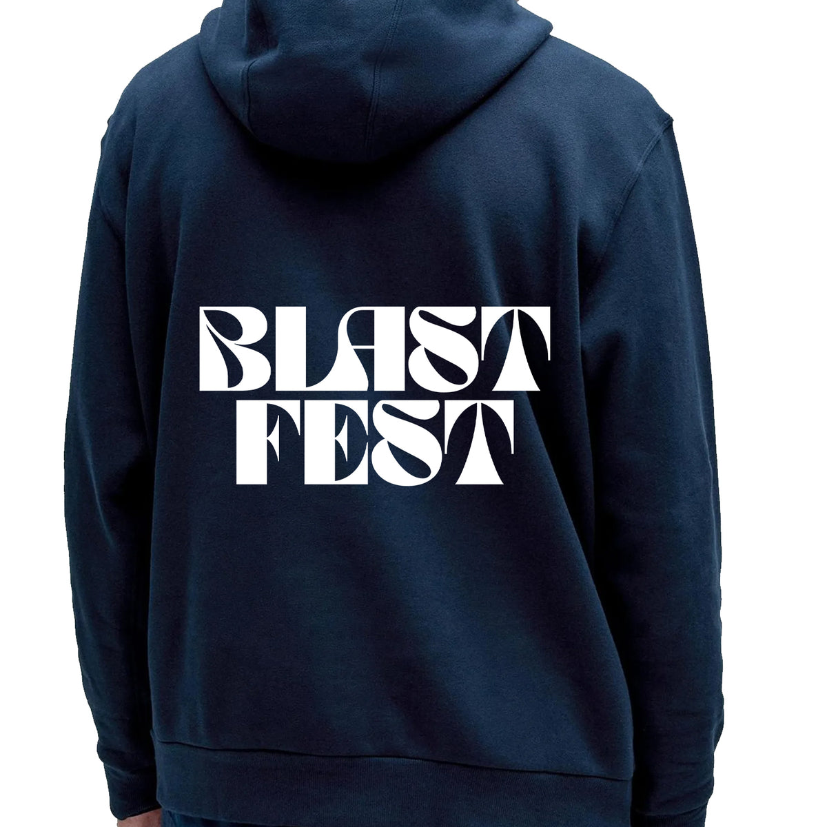 The Moon is Vivid Hoodie - Navy