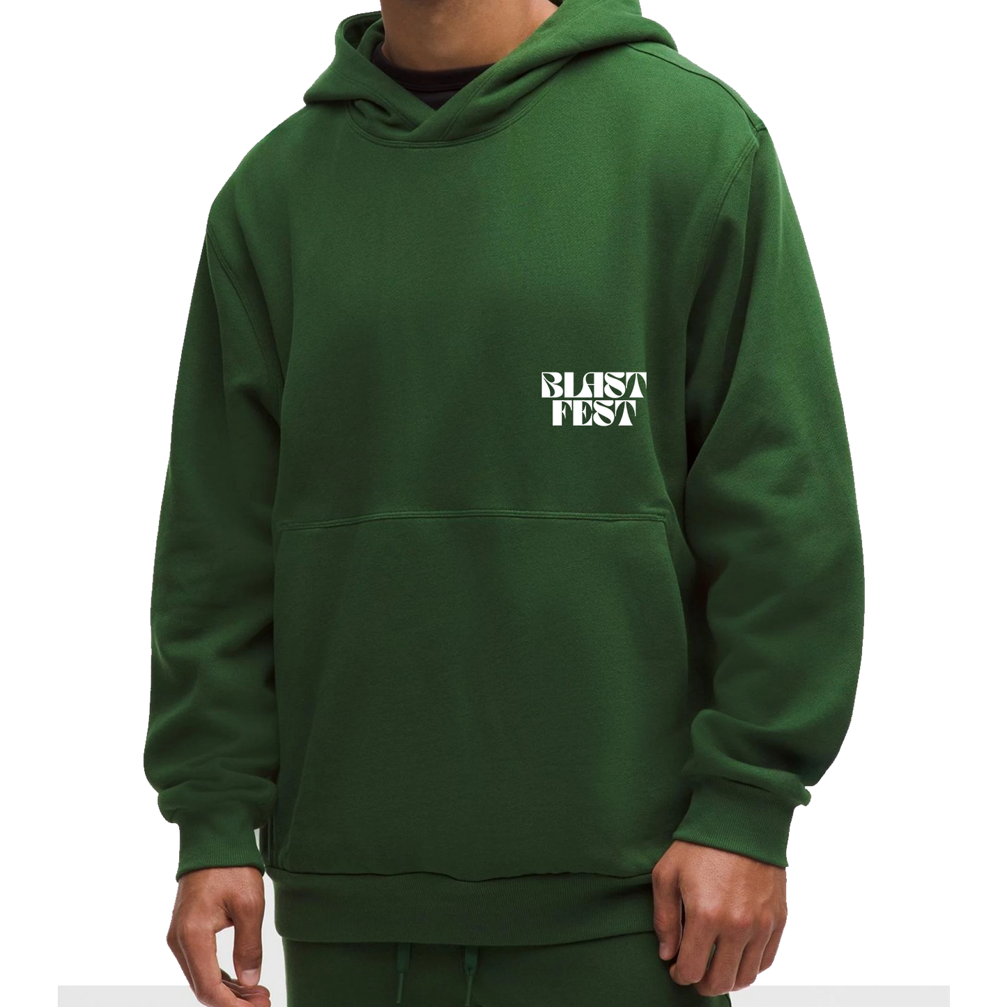 The Moon is Vivid Hoodie - Green