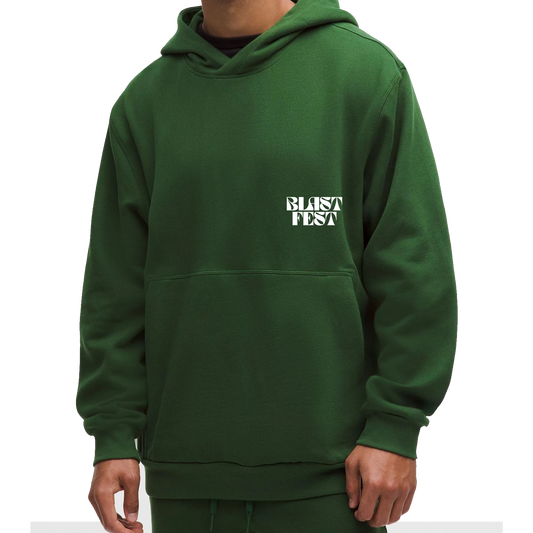 The Moon is Vivid Hoodie - Green