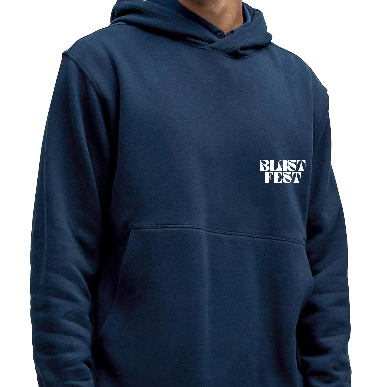 The Moon is Vivid Hoodie - Navy